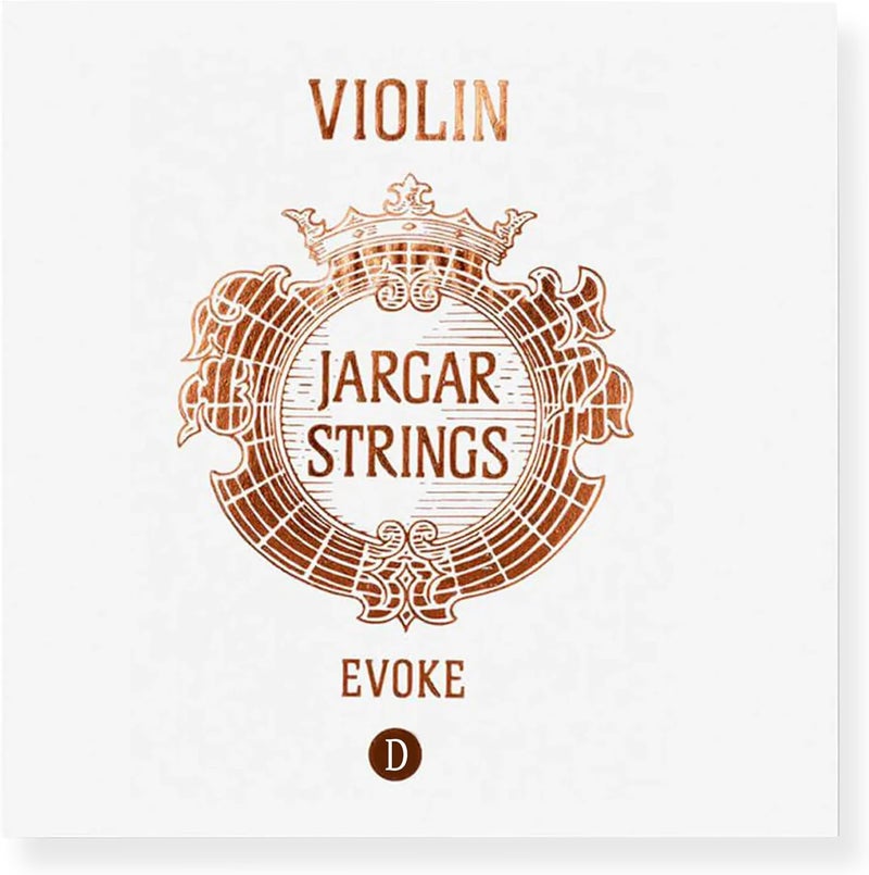JARAGAR Evoke Violin D, Synthetic Core, Silver Wound | Violin String for Professionals and Aspiring Violinists | Fast, Direct Response with Brilliant Sound Color | Made In Denmark - Image 1